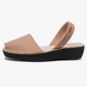 BNIB pons avarcas platform tan size 38 / 8